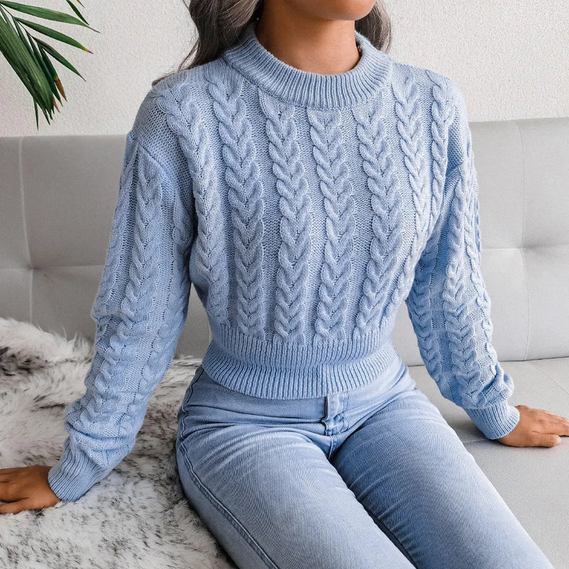 Somara™ | Pull Femme Vintage Col Rond